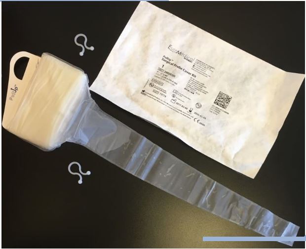 Disposable sterile sleeves for gamma probes, CE class IIA