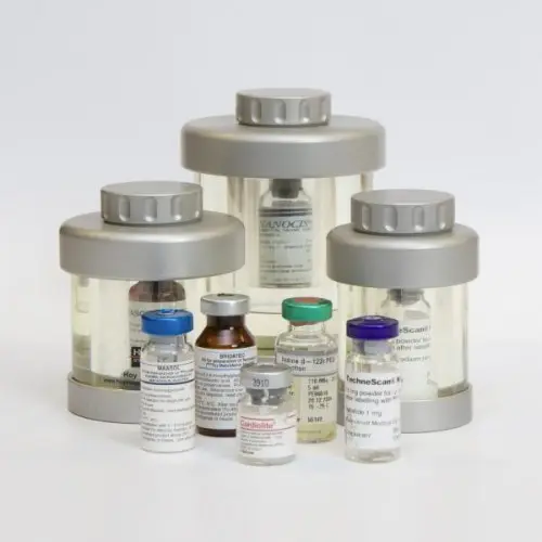 HOY leadglass vial shields