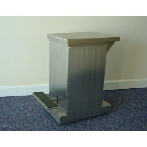Britec waste bin for clean rooms