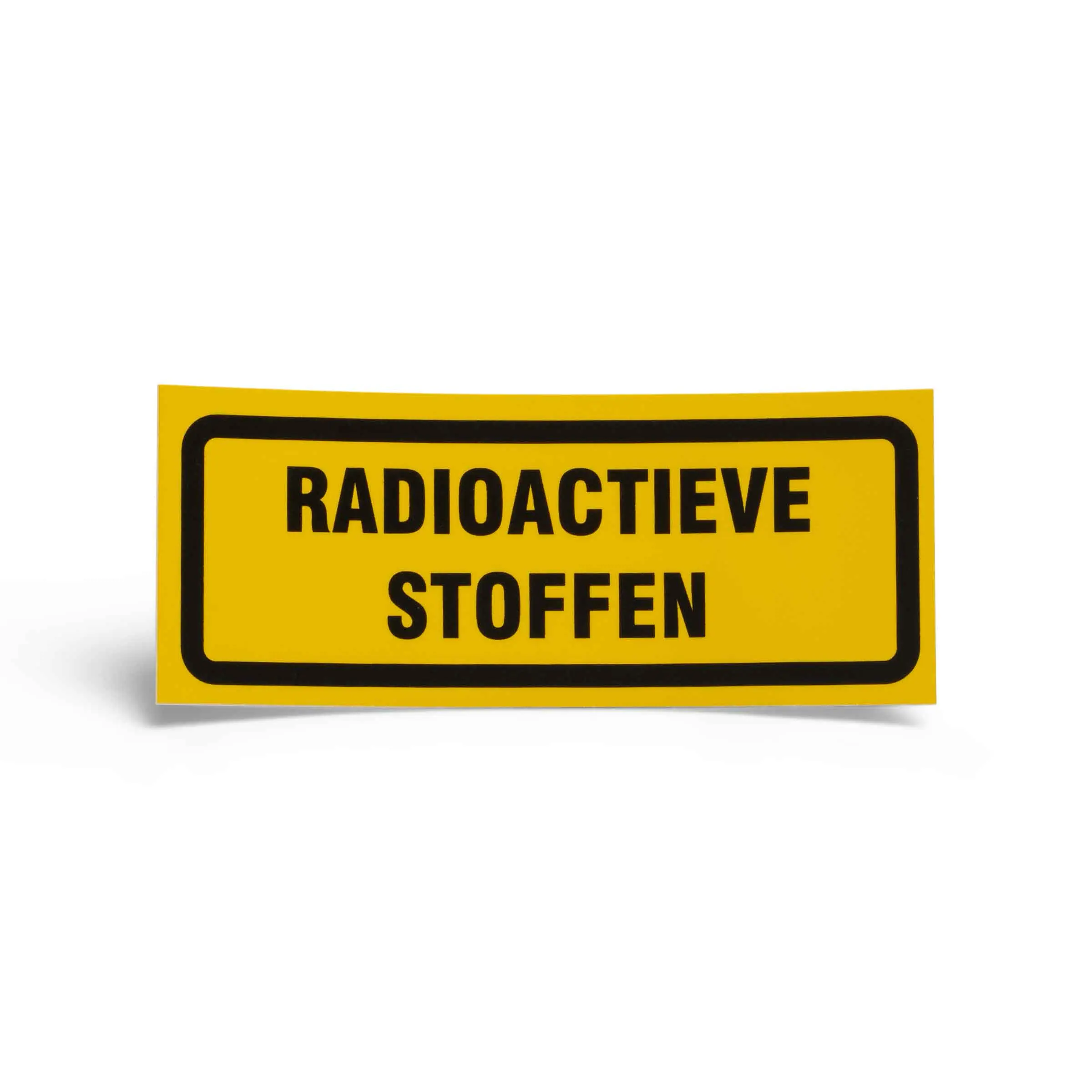 Waarschuwingssticker