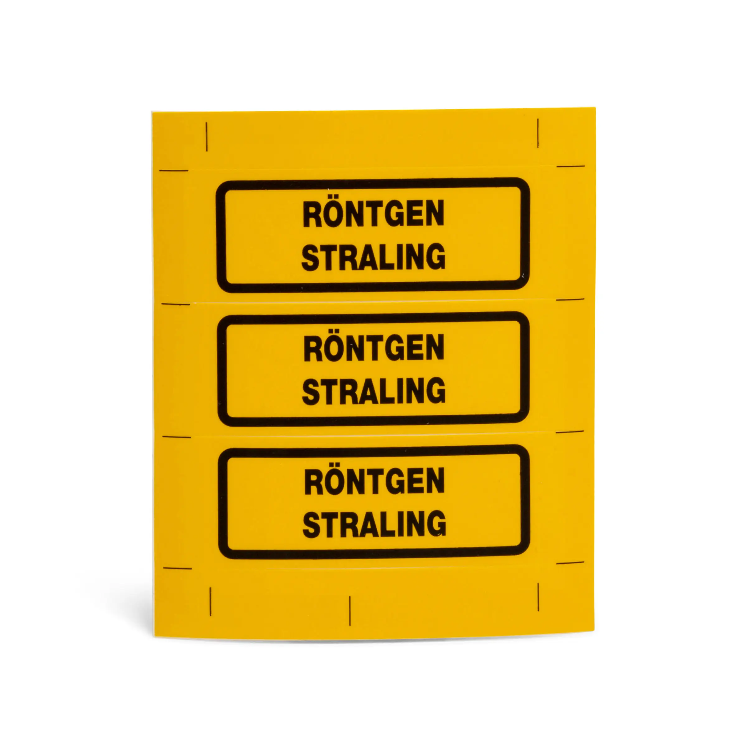 Waarschuwingssticker