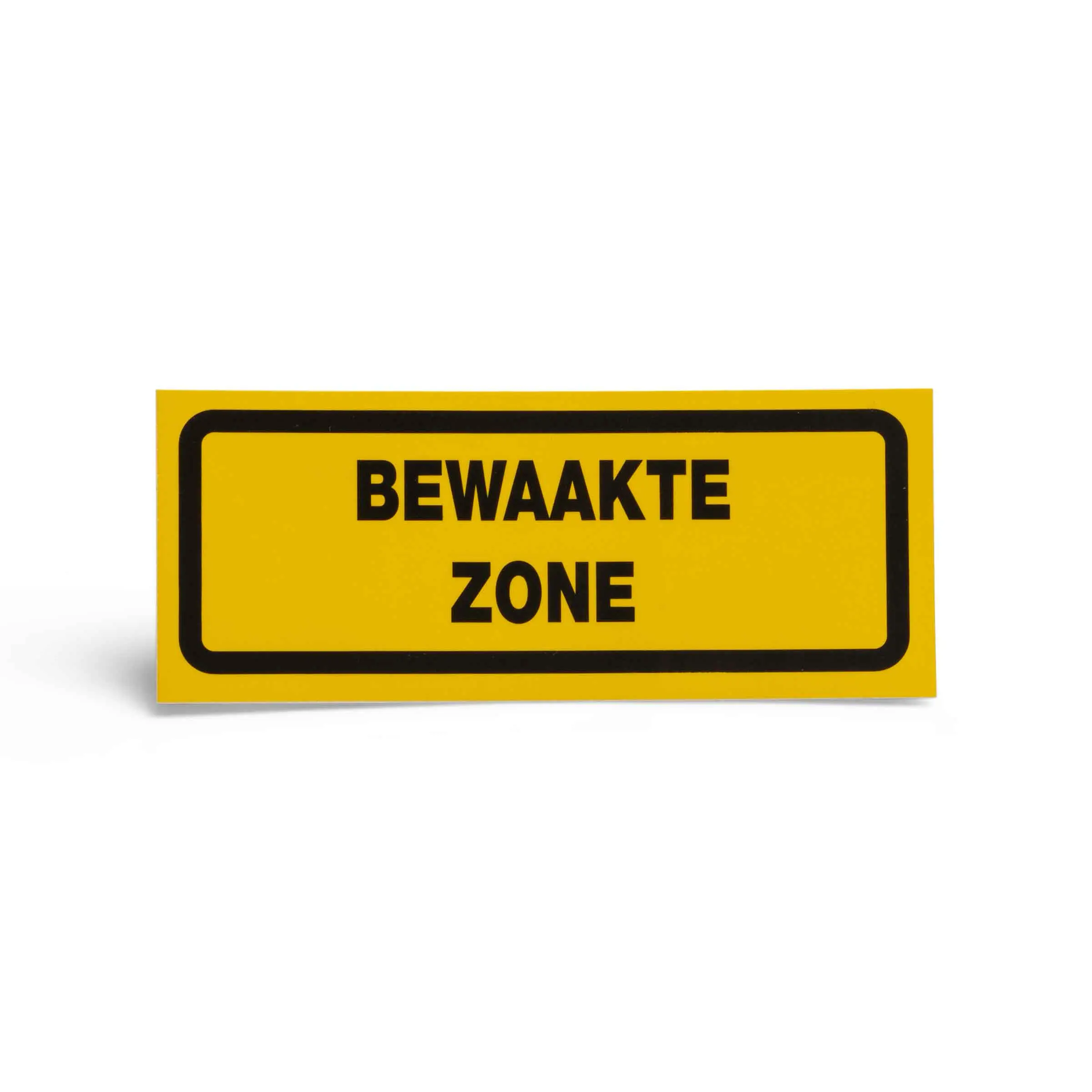 Waarschuwingssticker