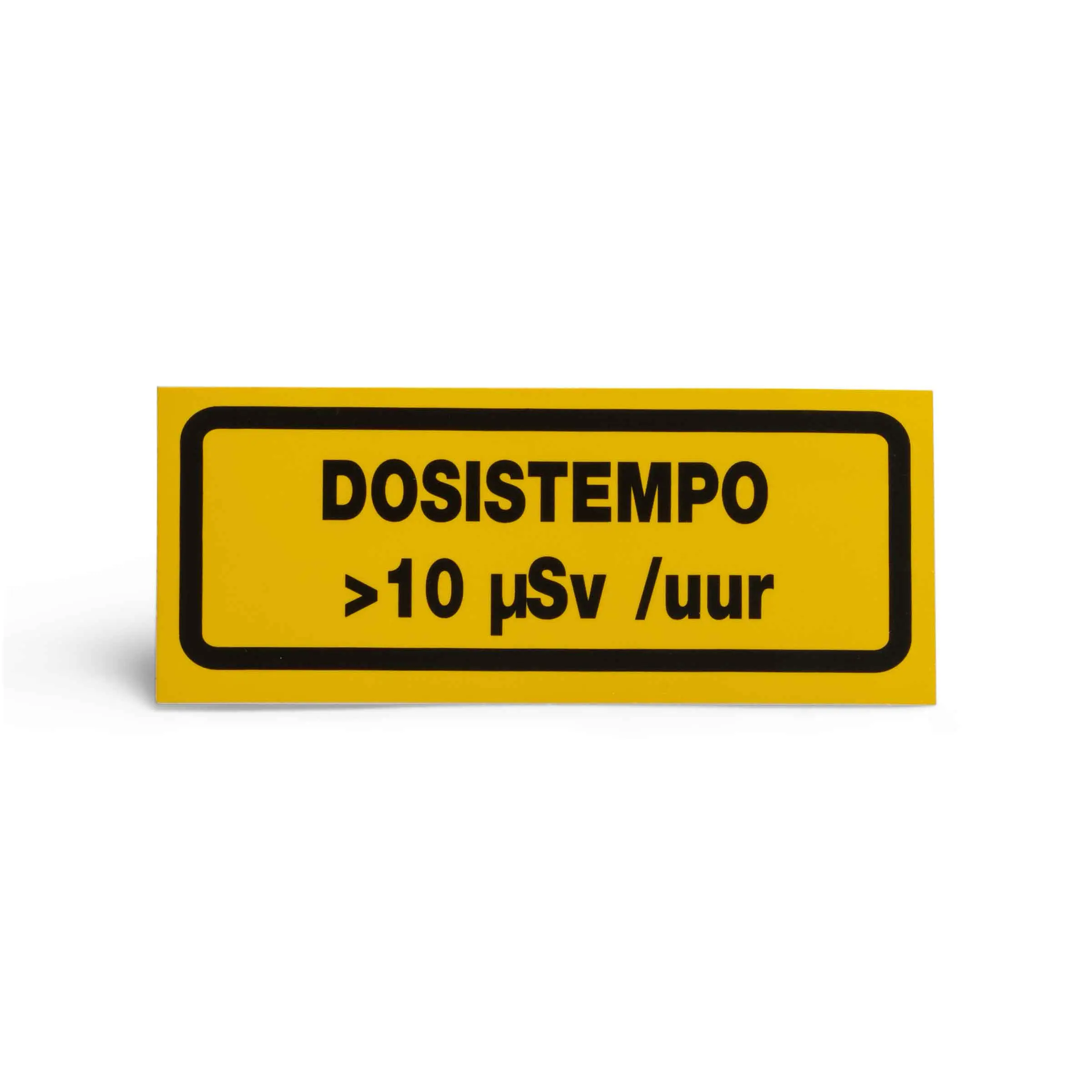 Waarschuwingssticker