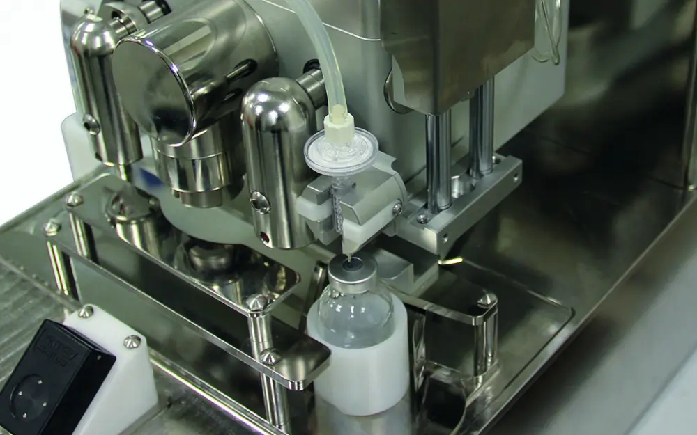 CRP automatisch uitvulsysteem voor vials